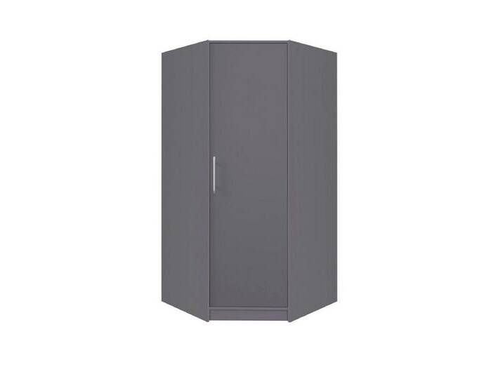 Marmex Möbel Eckkleiderschrank SMART 4 Eckschrank Kleiderschrank 95 x 190 x 95 Kleiderstangen, Stauraum, Anthrazit von OTTO