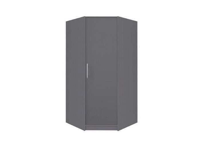 Marmex Möbel Eckkleiderschrank SMART 4 Eckschrank Kleiderschrank 95 x 190 x 95 Kleiderstangen, Stauraum, Anthrazit von OTTO