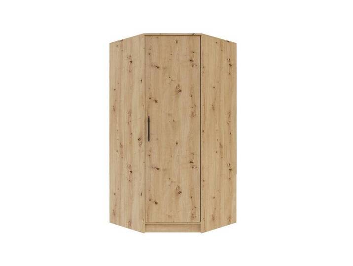 Marmex Möbel Eckkleiderschrank SMART 4 Eckschrank Kleiderschrank 95 x 190 x 95 Kleiderstangen, Stauraum, Eiche artisan von OTTO