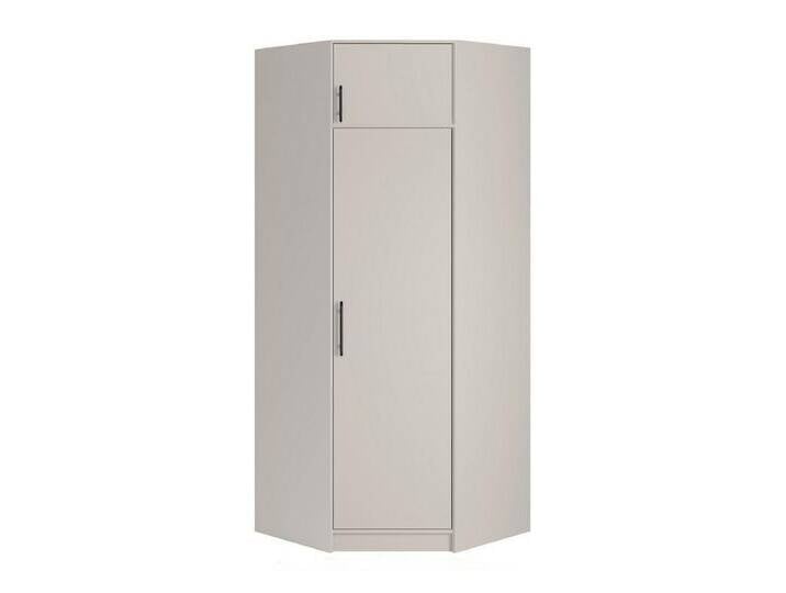 Marmex Möbel Eckkleiderschrank SMART 4N/C Eckschrank Kleiderschrank 95 x 230 x 95 Schrankaufsatz (2-St) Cashmere, Kleiderstangen, Stauraum, beige grau von OTTO