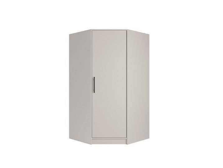Marmex Möbel Eckschrank SMART 4C Eckkleiderschrank Kleiderschrank 95 x 190 x 95 Kleiderstangen, Stauraum, beige grau von OTTO