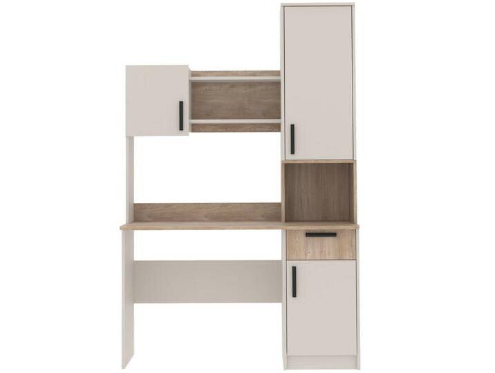 Marmex Möbel Schreibtisch Grant G11/12 Schülerschreibtisch Kinderschreibtisch 125 x 195 x 52,5, Jugendzimmer, Schubladenvollauszug, Soft-Close von OTTO