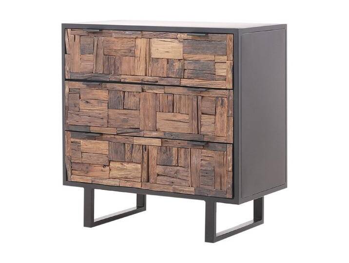 Marrakesch Orient & Mediterran Interior Kommode Kommode Adaline 78 cm Industrial Look mit recyceltem Sleeper Wood (1 St), braun von OTTO