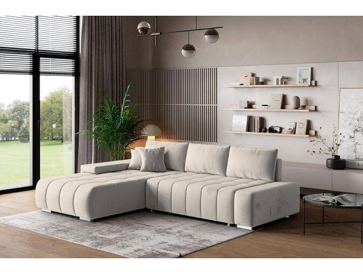 Masseno Ecksofa ALESE mit Schlaffunktion L-Form, Sofa mit Bettkasten, gelb, MONOLITH 02 Masseno Ecksofa ALESE mit Schlaffunktion L-Form, Sofa mit Bettkasten, gelb, MONOLITH 02 von OTTO