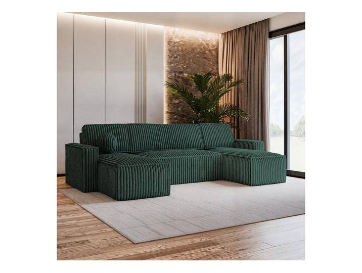 Masseno Ecksofa PESANO mit Schlaffunktion U-Form, Sofa mit Bettkasten, grün, Lieferung Wohnung, TILIA 39 Masseno Ecksofa PESANO mit Schlaffunktion U-Form, Sofa mit Bettkasten, grün, Lieferung Wohnung, TILIA 39 von OTTO