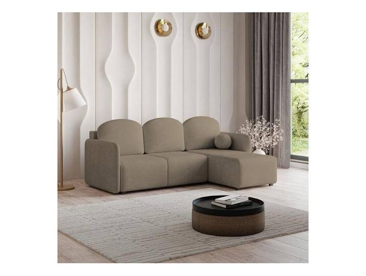 Masseno Ecksofa SUVINO mit Schlaffunktion L-Form, Sofa mit Bettkasten, braun, NEVE 16 Masseno Ecksofa SUVINO mit Schlaffunktion L-Form, Sofa mit Bettkasten, braun, NEVE 16 von OTTO