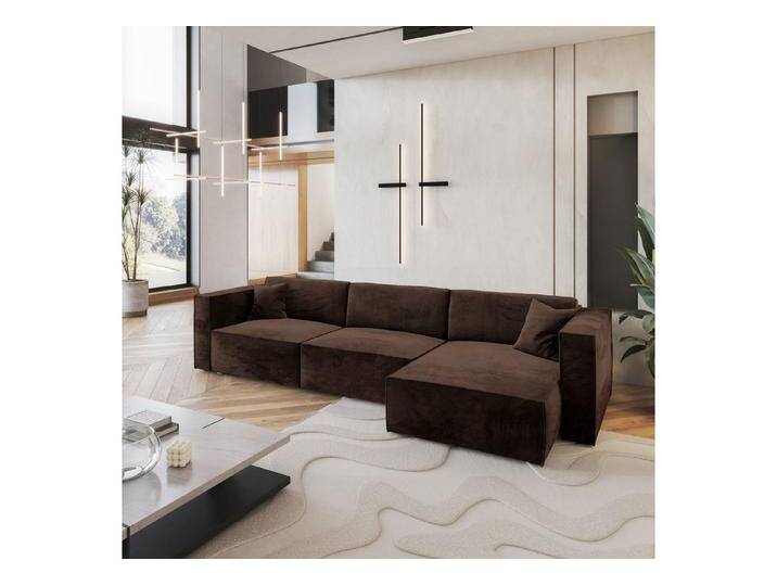 Masseno Ecksofa TOLMO mit Schlaffunktion L-Form, Sofa mit Bettkasten, braun, MONOLITH 29 Masseno Ecksofa TOLMO mit Schlaffunktion L-Form, Sofa mit Bettkasten, braun, MONOLITH 29 von OTTO