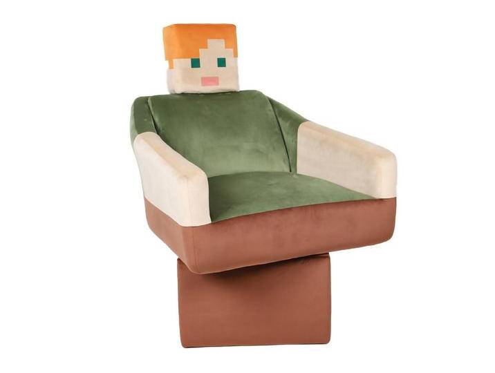 Minecraft Drehsessel für Kinder, Jugendliche & Erwachsene - praktische 360° Drehfunktion, Mit Lehne und Kopfstütze - im Design des Charakter Alex Minecraft Drehsessel für Kinder, Jugendliche & Erwachsene - praktische 360° Drehfunktion, Mit Lehne und Kopfstütze - im Design des Charakter Alex von OTTO