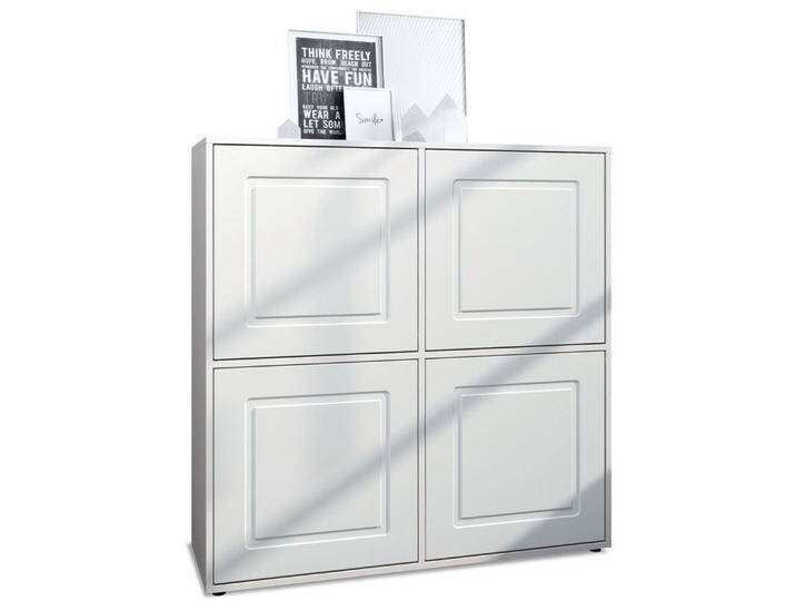 Möbelhandel Klipenstein Highboard NOAH V2, Kommode Schrank Landhaus, Korpus Weiß matt, Weiß Matt Möbelhandel Klipenstein Highboard NOAH V2, Kommode Schrank Landhaus, Korpus Weiß matt, Weiß Matt von OTTO