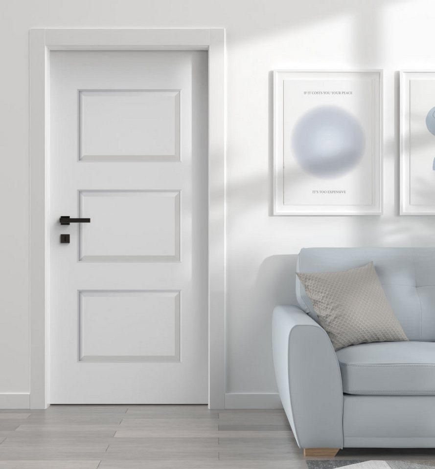 MyMaxxi Dekorationsfolie Türtapete Türposter Türfolie selbstklebend Iris Türaufkleber Folie, (Iris, 1St.}, Klebefolie Tür aufgerollt), Selbstklebend von MyMaxxi