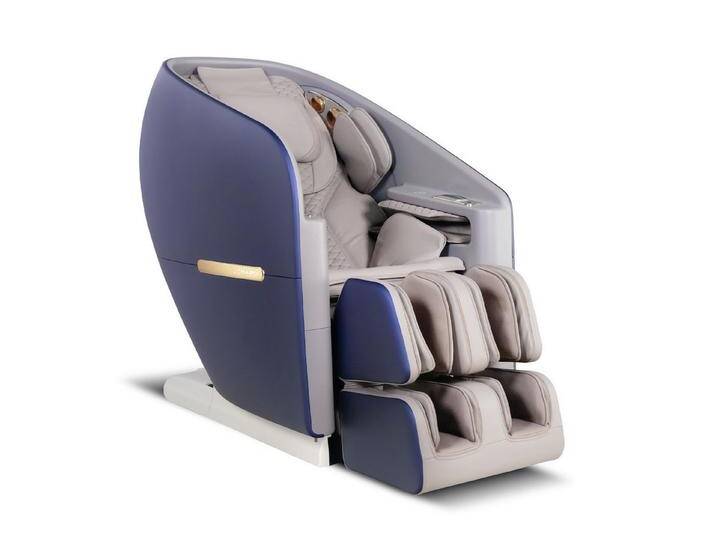 NAIPO Massagesessel 4D HIGH-END Massagestuhl, Aromatherapie, Wärmetherapie, 8-Zoll-Tablet-Steuerung, blau, Blue von OTTO