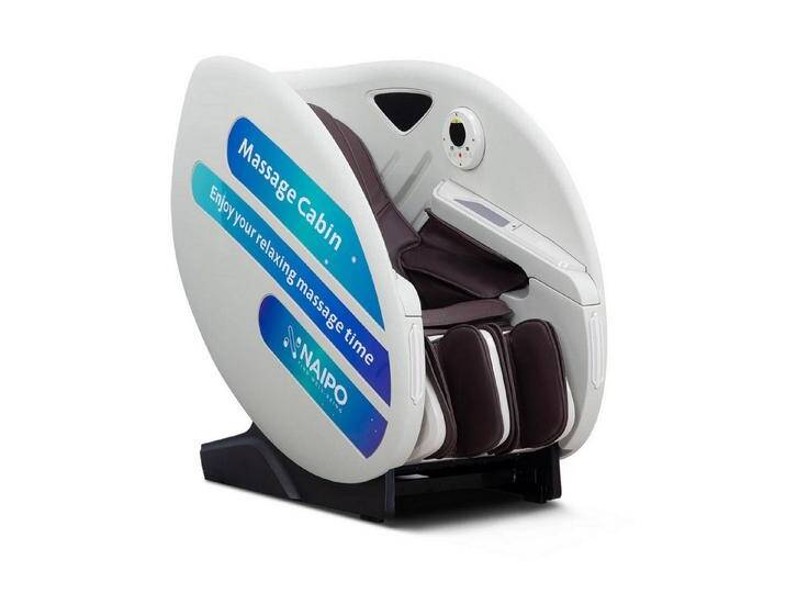 NAIPO Massagesessel AUTOMATEN-MASSAGESESSEL, NFC/RFID-KARTENZAHLUNGSSYSTEM, weiß, Weiß mit Aufbau NAIPO Massagesessel AUTOMATEN-MASSAGESESSEL, NFC/RFID-KARTENZAHLUNGSSYSTEM, weiß, Weiß mit Aufbau von OTTO