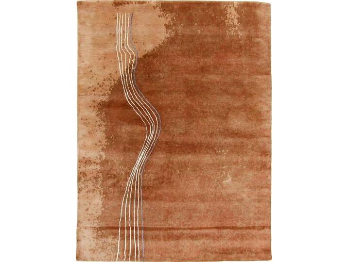 Nain Trading Designteppich Orientteppich Loom Gabbeh Design 211x156 Handgewebter Teppich, Höhe: 8 mm, beige braun Nain Trading Designteppich Orientteppich Loom Gabbeh Design 211x156 Handgewebter Teppich, Höhe: 8 mm, beige braun von OTTO