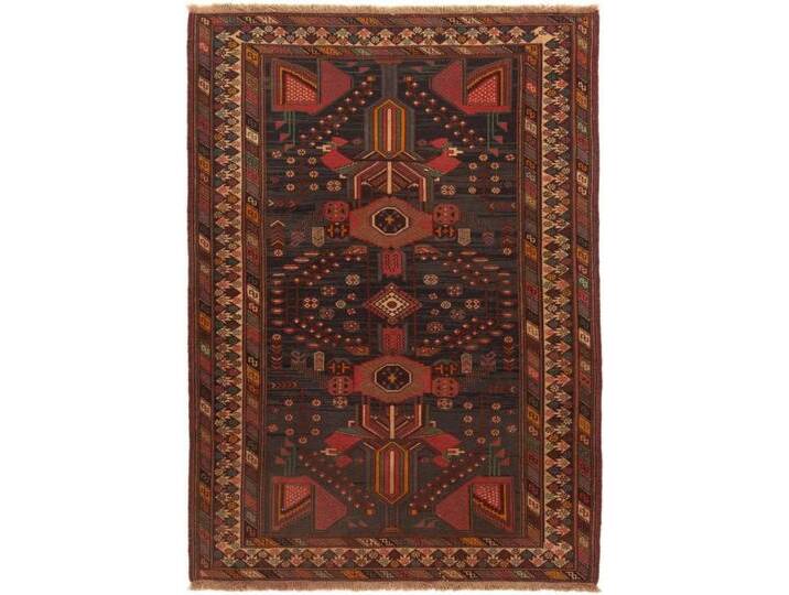 Nain Trading Orientteppich Kelim Fars 148x206 Handgewebter Orientteppich / Perserteppich, rechteckig, Höhe: 4 mm, braun rot Nain Trading Orientteppich Kelim Fars 148x206 Handgewebter Orientteppich / Perserteppich, rechteckig, Höhe: 4 mm, braun rot von OTTO