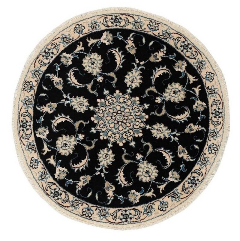 Nain Trading Orientteppich Nain 99x99 Handgeknüpfter Orientteppich / Perserteppich Rund, rund, Höhe: 12 mm Nain Trading Orientteppich Nain 99x99 Handgeknüpfter Orientteppich / Perserteppich Rund, rund, Höhe: 12 mm von Nain Trading