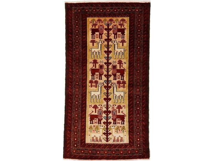 Nain Trading Orientteppich Perserteppich Belutsch 195x101 Handgeknüpft, Läufer, Höhe: 0.6 mm, braun rot Nain Trading Orientteppich Perserteppich Belutsch 195x101 Handgeknüpft, Läufer, Höhe: 0.6 mm, braun rot von OTTO