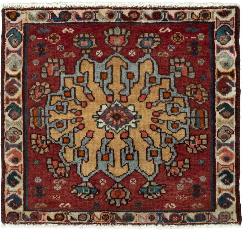 Nain Trading Orientteppich Shiraz 54x49 Handgeknüpfter Orientteppich / Perserteppich Quadratisch, quadratisch, Höhe: 10 mm Nain Trading Orientteppich Shiraz 54x49 Handgeknüpfter Orientteppich / Perserteppich Quadratisch, quadratisch, Höhe: 10 mm von Nain Trading