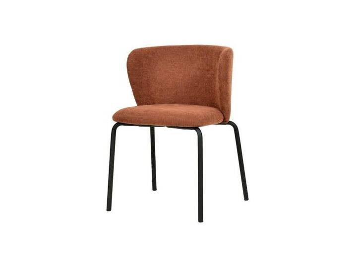 Natur24 Esszimmerstuhl Break Stapelstuhl mit Bezug als 2er Set, braun von OTTO