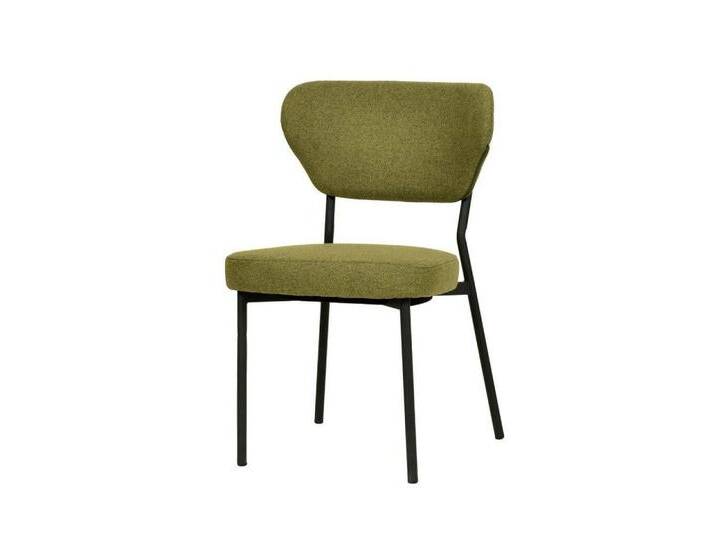 Natur24 Esszimmerstuhl Duko Stapelstuhl mit Bezug als 2er Set, grün von OTTO