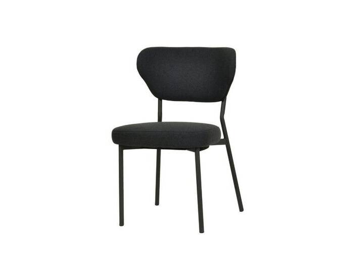 Natur24 Esszimmerstuhl Duko Stapelstuhl mit Bezug als 2er Set, schwarz Natur24 Esszimmerstuhl Duko Stapelstuhl mit Bezug als 2er Set, schwarz von OTTO