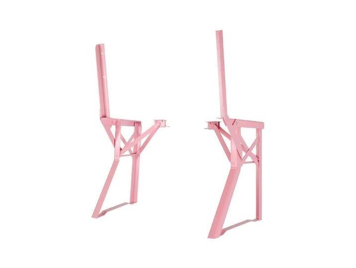 Natural Goods Berlin Bierzeltgarnitur CLASSIC, (2-tlg), klappbar, Tischgestell, Bankgestell, Festzeltgarnitur, rosa, Rosa von OTTO