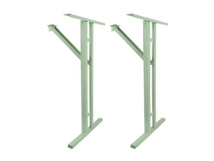 Natural Goods Berlin Bierzeltgarnitur I-FORM, DIY, klappbares Tischgestell, Bankgestell, Festzeltgarnitur, rostfrei, grün, Grün Natural Goods Berlin Bierzeltgarnitur I-FORM, DIY, klappbares Tischgestell, Bankgestell, Festzeltgarnitur, rostfrei, grün, Grün von OTTO