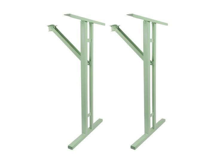 Natural Goods Berlin Bierzeltgarnitur I-FORM, DIY, klappbares Tischgestell, Bankgestell, Festzeltgarnitur, rostfrei, grün, Grün Natural Goods Berlin Bierzeltgarnitur I-FORM, DIY, klappbares Tischgestell, Bankgestell, Festzeltgarnitur, rostfrei, grün, Grün von OTTO