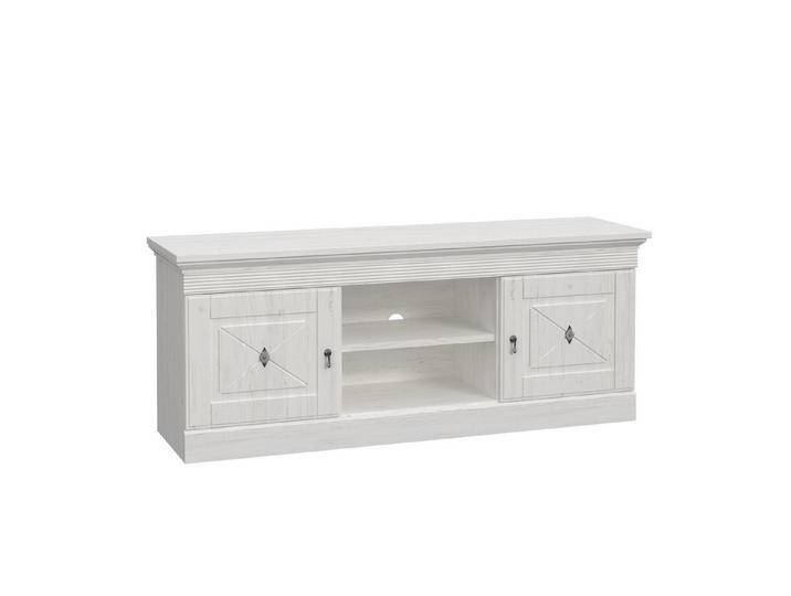 Newroom Lowboard Tambika, TV Lowboard Pinie Weiß Landhaus Modern TV Schrank Fernsehtisch, weiß Newroom Lowboard Tambika, TV Lowboard Pinie Weiß Landhaus Modern TV Schrank Fernsehtisch, weiß von OTTO