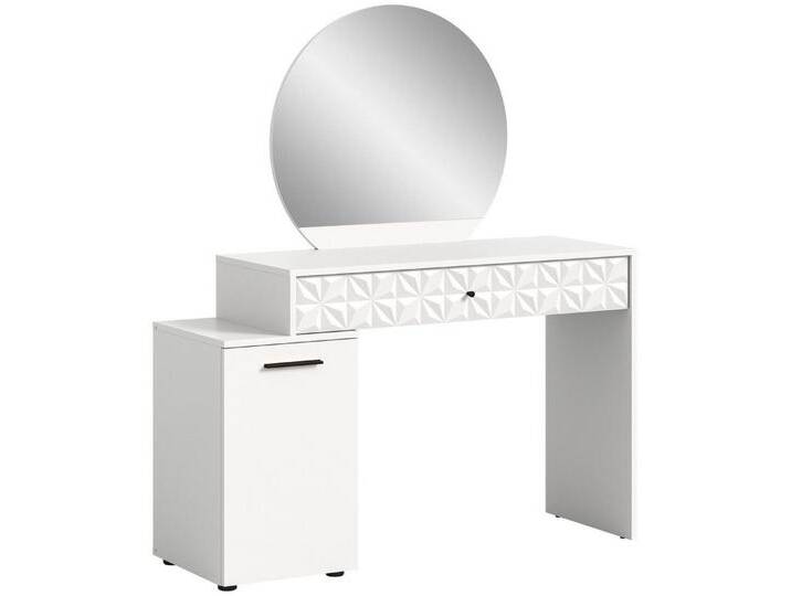 Newroom Schminktisch Caeli, Schminktisch Weiß mit Spiegel Kosmetiktisch Glamour Modern Schlafz..., weiß Newroom Schminktisch Caeli, Schminktisch Weiß mit Spiegel Kosmetiktisch Glamour Modern Schlafz..., weiß von OTTO