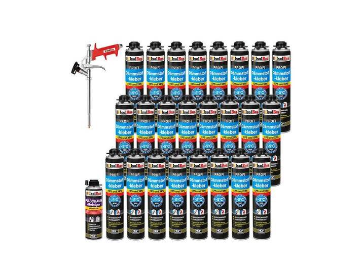 None Montagekleber SET Dämmstoffkleber 24 x 750 ml Klebeschaum Perimeterkleber Kleber von OTTO