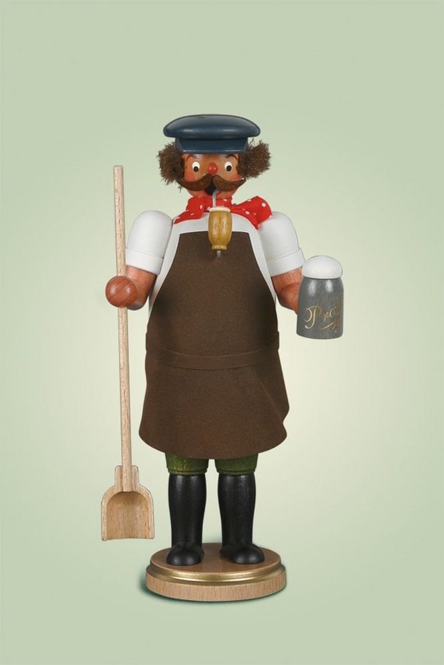 Nussknacker Räuchermann Braumeister mit Bierkrug Höhe 21cm NEU, mit Bierkrug und Schürze von OTTO