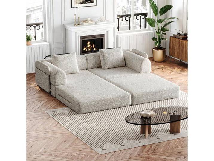 OKWISH Schlafsofa Modernes Chenille-Sofa 2-in-1, mit integriertem Stauraum – mit stabilen Metallrahmen & flexiblem Design für individuelle Raumgestaltung 2 Teile, mit Relaxfunktion OKWISH Schlafsofa Modernes Chenille-Sofa 2-in-1, mit integriertem Stauraum – mit stabilen Metallrahmen & flexiblem Design für individuelle Raumgestaltung 2 Teile, mit Relaxfunktion von OTTO