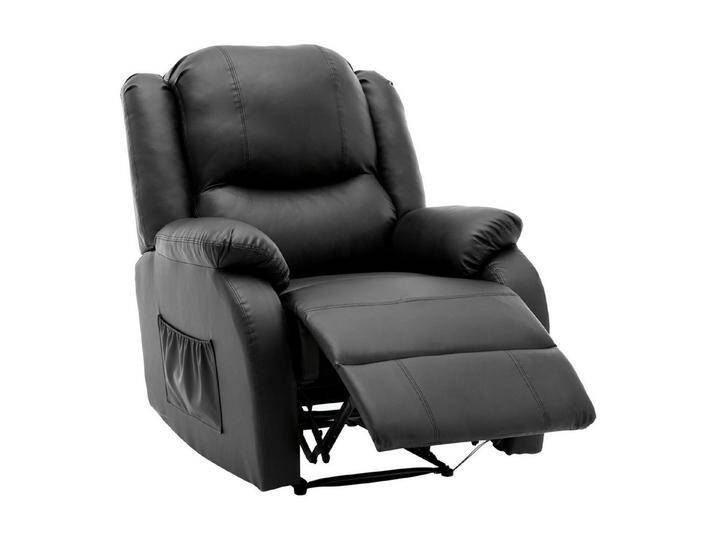 OKWISH TV-Sessel mit Liegefunktion,Relaxsessel mit Stoffbezug,Fernsehsessel verstellbar (Handbuch Liege, mit PU-Leder mit Fußstütze, Seitentasche), 80*90*100CM von OTTO