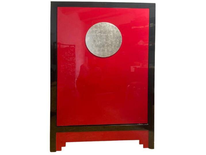 OPIUM OUTLET Barschrank Asia Weinschrank Weinbar Hausbar Barschrank (BxTxH = 100 x 50 x 150 cm von OTTO