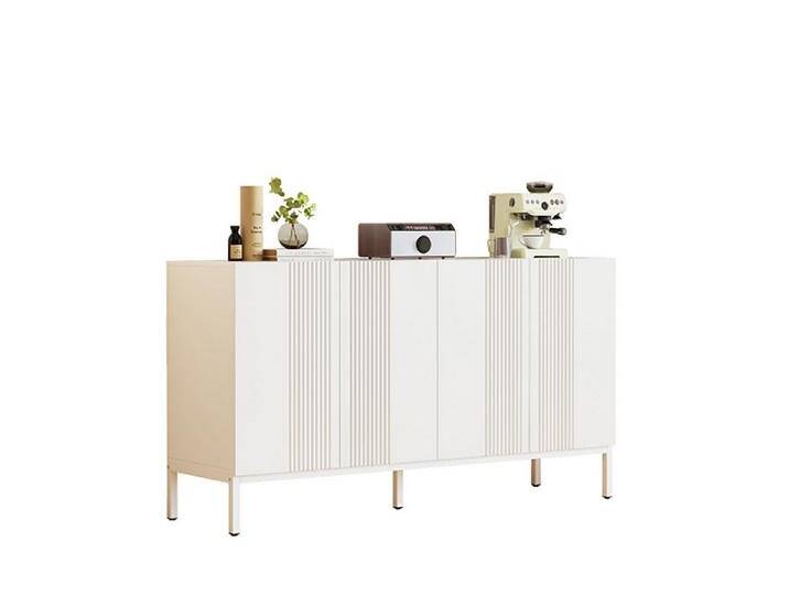 OUTMAX Sideboard Sideboard mit einzigartiger Linie, 4-türig, grifflose Tür, für Küche (Set, 1 St., Großer Stauraum, langlebiges und elegantes Aussehen), Länge 145 cm, Breite 41.5 cm, Höhe 80 cm von OTTO