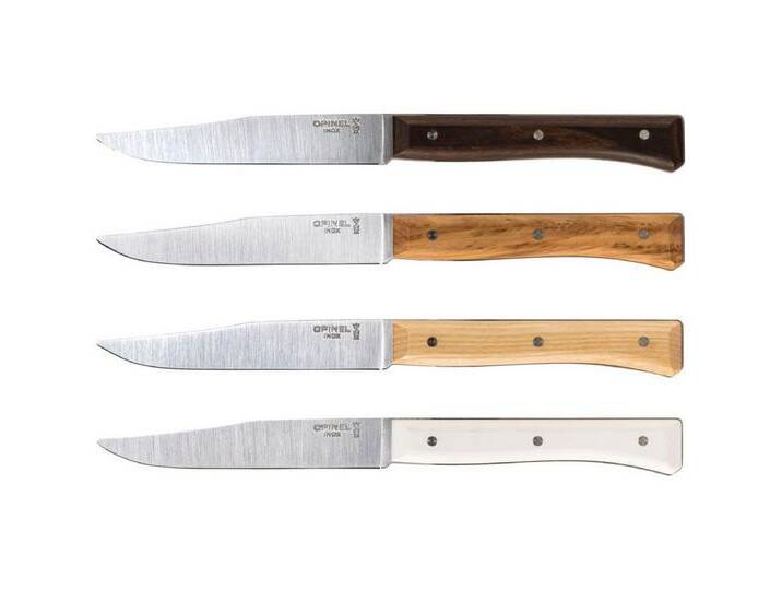 Opinel Zubereitungsmesser Tischmesserset Facette 4-teilig Mix von OTTO