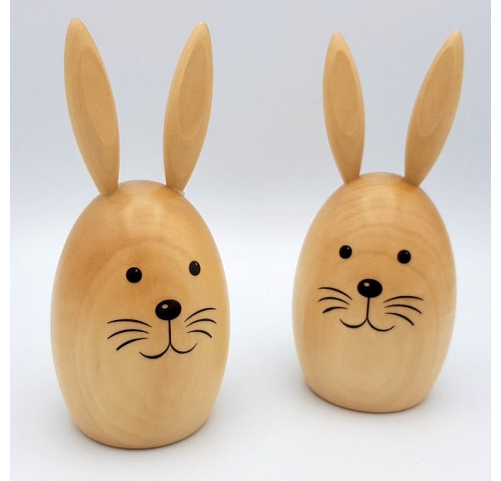 Osterhase Dekorationsfiguren Hasenpaar, natur  groß BxHxT 6x14x6cm NEU von OTTO