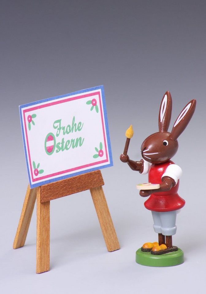 Osterhase Osterfigur Hase mit Mal tafel Höhe ca 9 cm NEU Osterhase Osterfigur Hase mit Mal tafel Höhe ca 9 cm NEU von OTTO