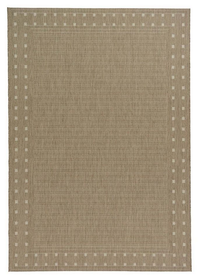 Outdoorteppich CABANA DOTS, Braun, Kunstfaser, 120 x 170 cm, rechteckig von OTTO