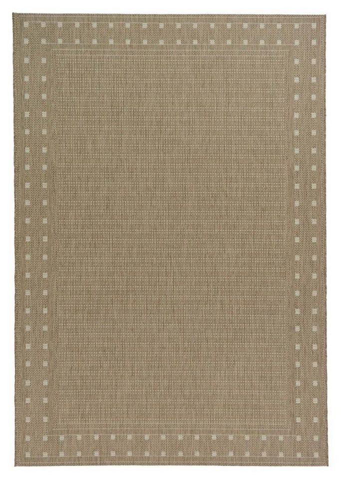 Outdoorteppich CABANA DOTS, Braun, Kunstfaser, 80 x 150 cm, rechteckig von OTTO