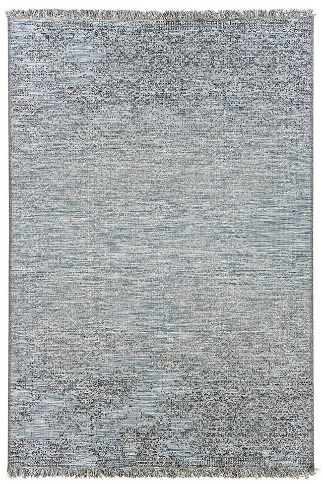 Outdoorteppich TWEED, Blau, Kunstfaser, 200 x 290 cm, rechteckig von OTTO