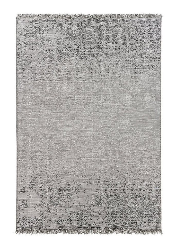 Outdoorteppich TWEED, Grau, Kunstfaser, 120 x 170 cm, rechteckig von OTTO