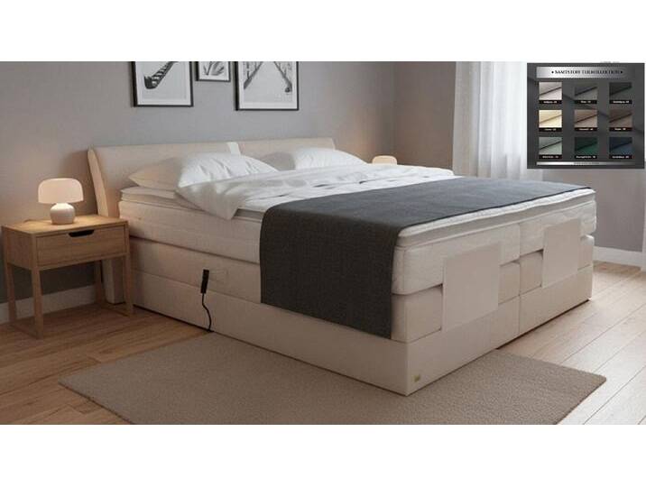 PAARA Boxspringbett Dallas elektrische verstellung Dachschräge Farbwahl, inkl. Matratzen und Topper, mit einzigartigem Belüftungssystem, elektrisch verstellbar, Taschenfederkern PAARA Boxspringbett Dallas elektrische verstellung Dachschräge Farbwahl, inkl. Matratzen und Topper, mit einzigartigem Belüftungssystem, elektrisch verstellbar, Taschenfederkern von OTTO