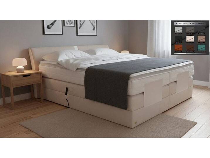 PAARA Boxspringbett Dallas elektrische verstellung Dachschräge Farbwahl, inkl. Matratzen und Topper, mit einzigartigem Belüftungssystem, elektrisch verstellbar, Taschenfederkern PAARA Boxspringbett Dallas elektrische verstellung Dachschräge Farbwahl, inkl. Matratzen und Topper, mit einzigartigem Belüftungssystem, elektrisch verstellbar, Taschenfederkern von OTTO