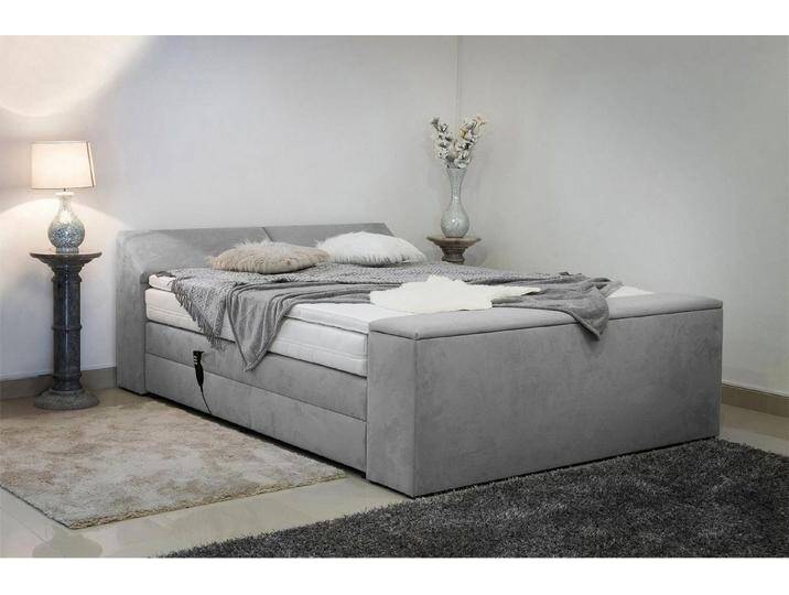 PAARA Boxspringbett Dubai elektrisch verstellbar mit Motor Stauraum, inkl. Matratzen und Topper, mit einzigartigem Belüftungssystem, H3 von OTTO