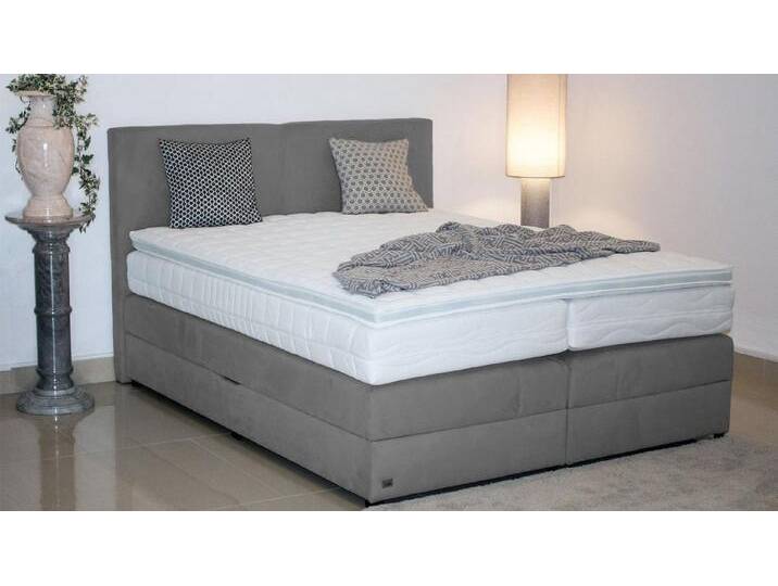 PAARA Boxspringbett Montana mit Bettkasten Kopfteil Stauraum H2 H3, inkl. Matratzen und Topper, mit einzigartigem Belüftungssystem, H2, Alcantara-Optik, Farbnummer - 11 PAARA Boxspringbett Montana mit Bettkasten Kopfteil Stauraum H2 H3, inkl. Matratzen und Topper, mit einzigartigem Belüftungssystem, H2, Alcantara-Optik, Farbnummer - 11 von OTTO