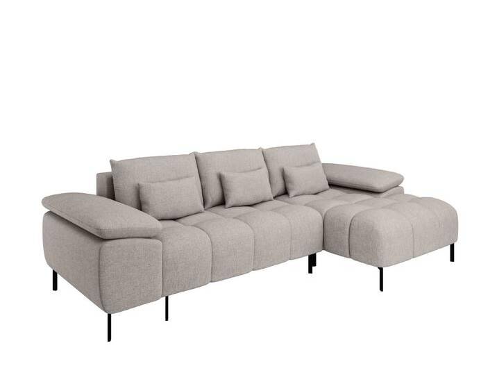 PANDA MÖBEL GmbH Ecksofa DOLUS – Modernes Ecksofa mit Schlaffunktion und flexibler Montage, mit Relaxfunktion, grau, Hellgrau PANDA MÖBEL GmbH Ecksofa DOLUS – Modernes Ecksofa mit Schlaffunktion und flexibler Montage, mit Relaxfunktion, grau, Hellgrau von OTTO