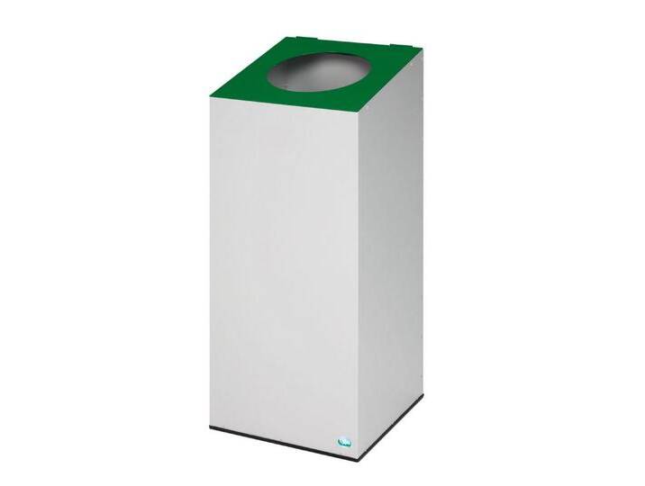 PROREGAL® Mülleimer Robuster Wertstoffsammler runder Öffnung100L 89x38x38cmSmaragdgrün von OTTO