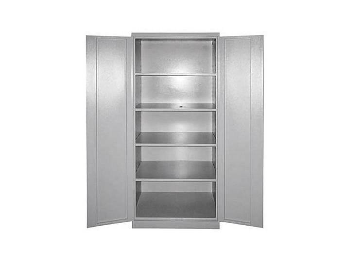 PROREGAL® Spind Stahlschrank Owl mit 4 Fachboden, HxBxT 192x78x58cm, Grau, grau von OTTO