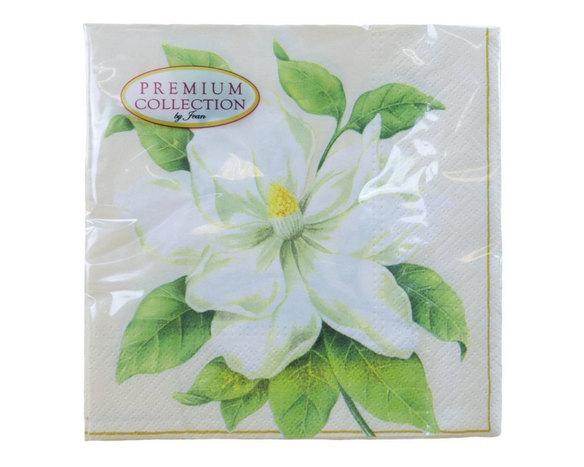 Jean Products Papierserviette Papierservietten 20 Stk. Papiertücher ca. 33 x 33 cm Servietten Papier, 3-lagig Jean Products Papierserviette Papierservietten 20 Stk. Papiertücher ca. 33 x 33 cm Servietten Papier, 3-lagig von Jean Products